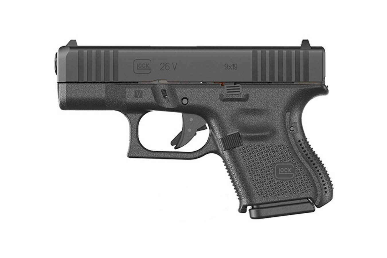 Glock 26V 9mm Carry Conceal Pistol with Fixed Sights (LE)